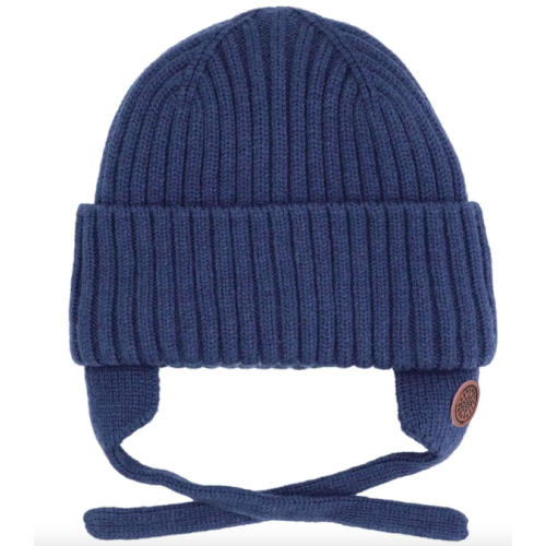 Calikids - Tuque d'hiver doublée en tricot doux - Bleu